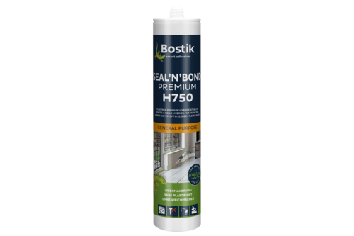BOSTIK premium aware seal 'n' bond zwart 290ml