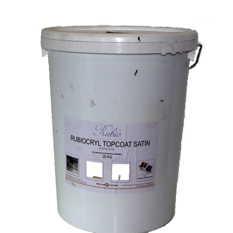 rubiocryl topcoat satin anthraciet (25kg)