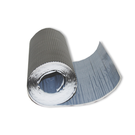 aluflex vervanglood 320 mm/geribd grijs (5m)