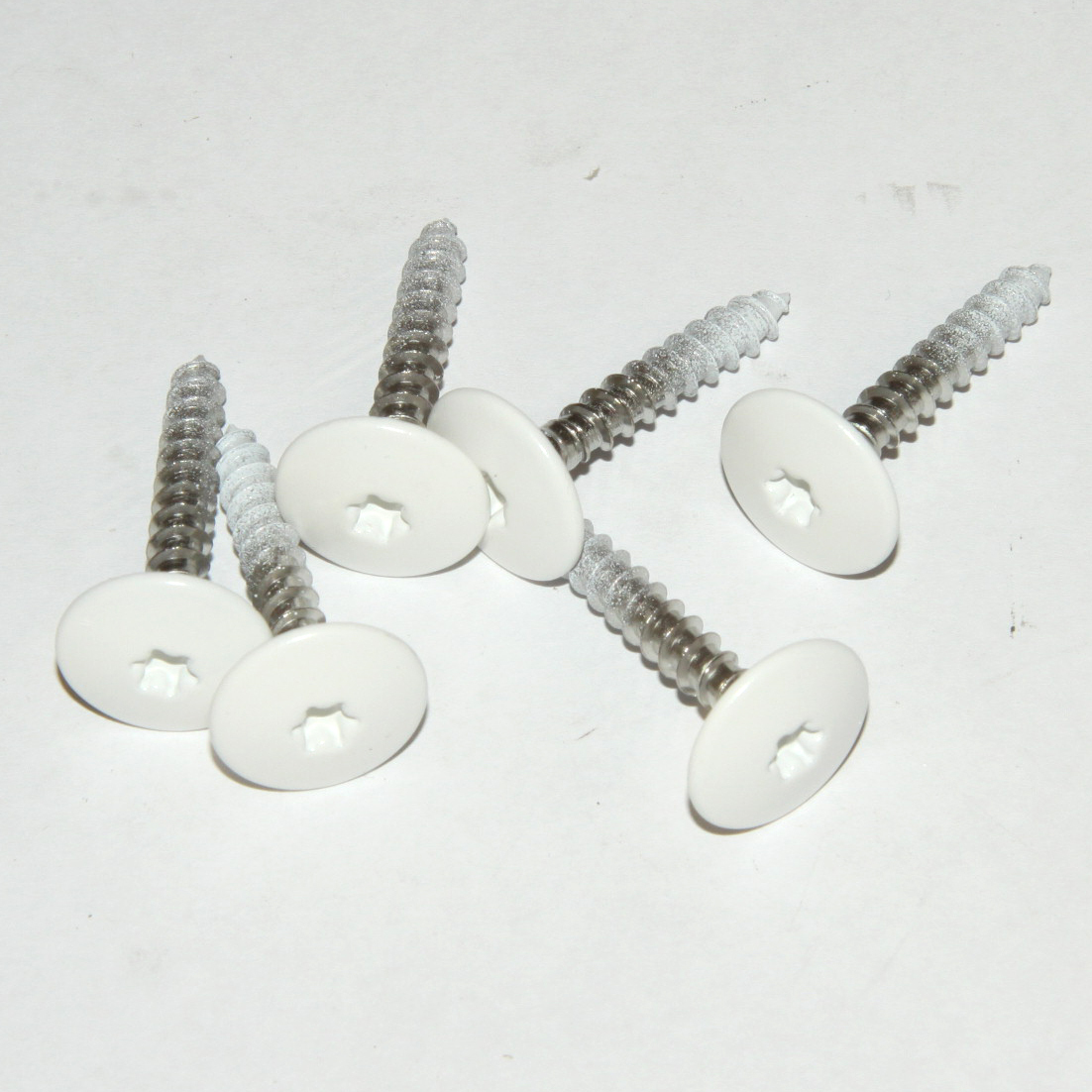 gevelschroef inox 4,8x30-16 mm 16.101 wit