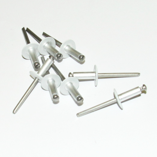 rivet alu/inox Ø5 kop 14mm 112 basalt grey (250st)