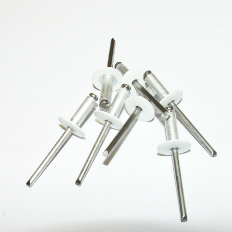 rivet alu/inox Ø5 kop 14mm 360 Verkeerswit (250st)