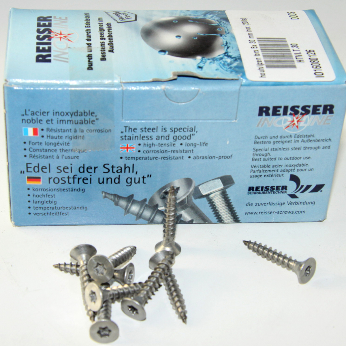 houtvijzen torx 5x 30 mm inox (200st)