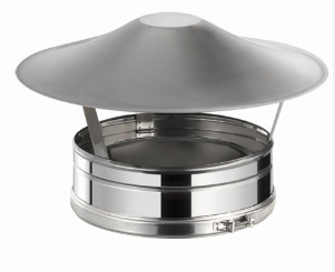 trekkende kap dia 150 DW inox 316L (1.40)