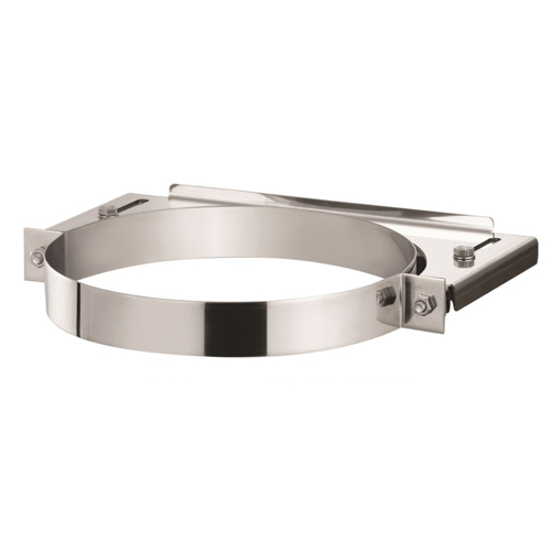 muurbeugel dia 150 4/9 cm DW inox 316L (1.19)
