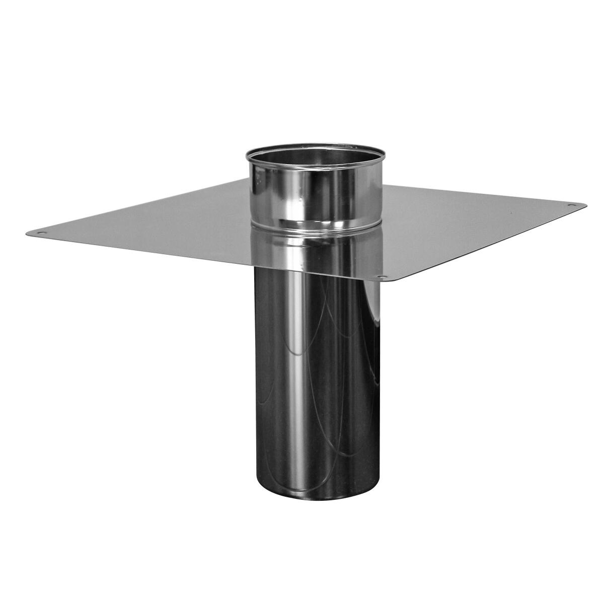 afdekplaat+manchette dia 150 EW inox 316L (nr.20)