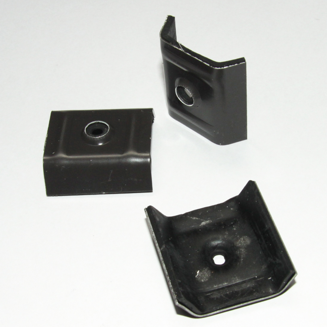 steunbeugel alu (100st) - RAL 8019