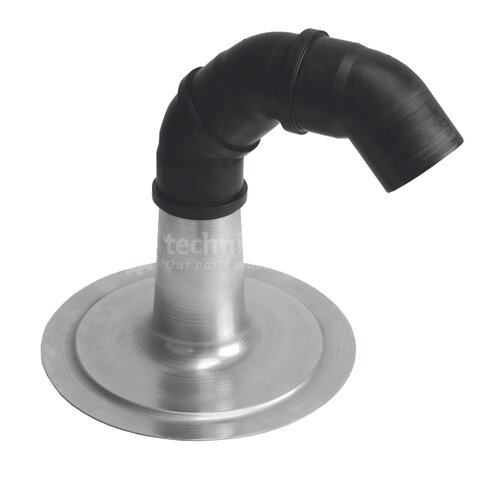 kabeldoorvoer dia 110 (incl. PE-ellebogen)