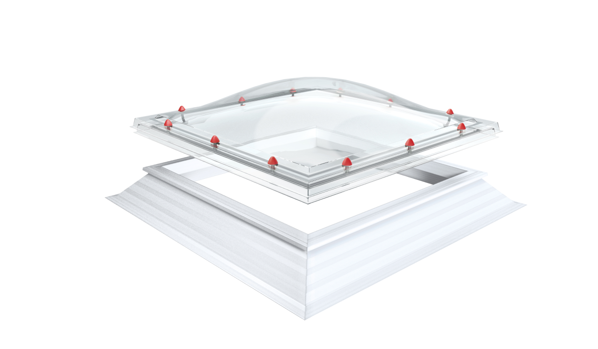 koepel bolvormig DW PMMA 90x210 helder