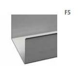 unicprofiel facade F5 naturel zinc 1 mm