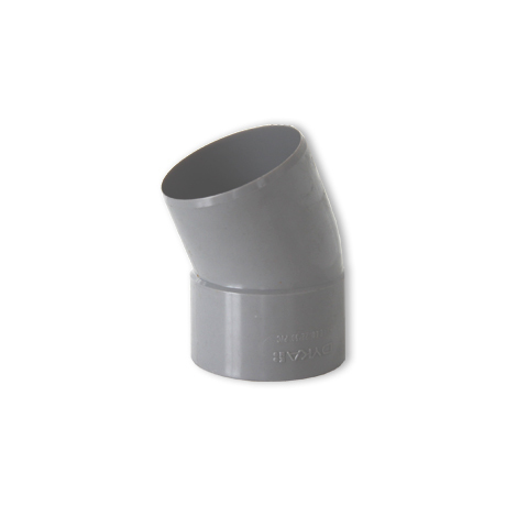 elleboog dia 80 22° PVC