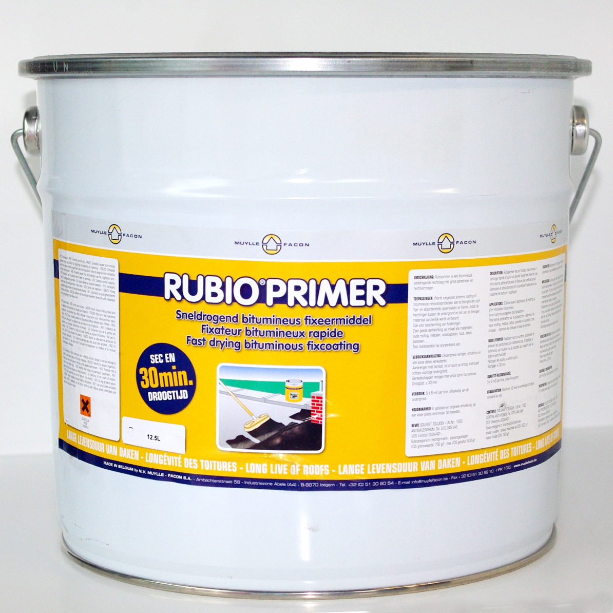 primer rubio quick dry (12,5l.) "black vernis"
