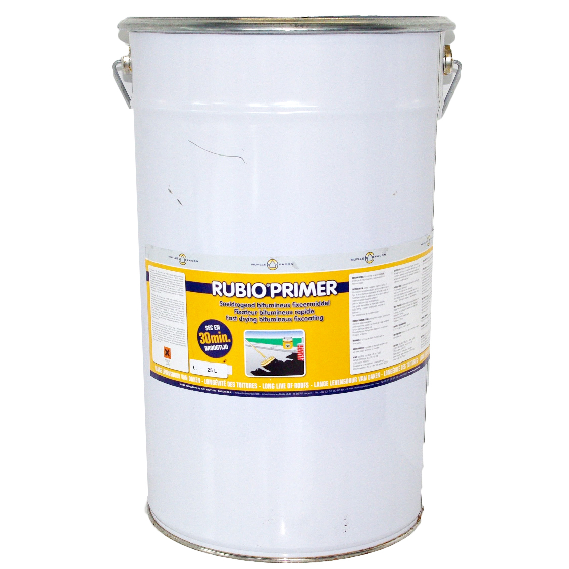primer rubio quick dry (25l.) "black vernis"