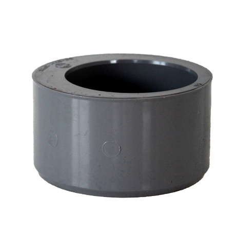verloopmof excentrisch dia 80-110 PVC