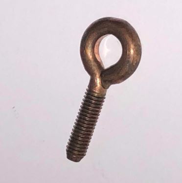 scharniervijs M6x20mm messing