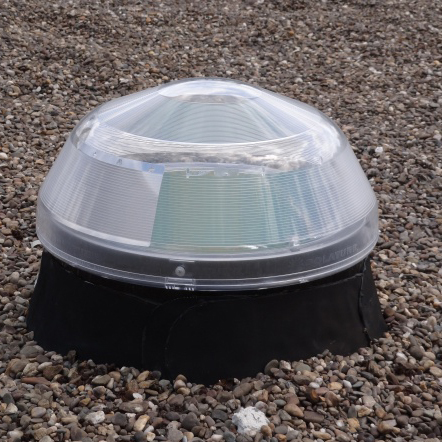 SOLATUBE 160 (dia 25 cm) plat dak rond