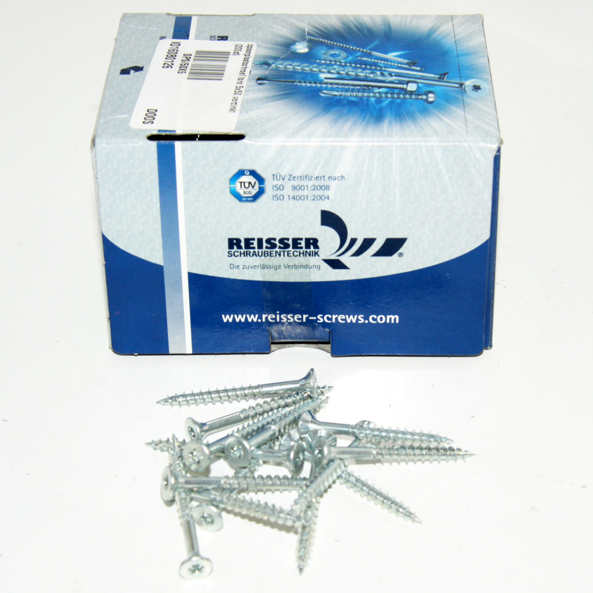 spaanplaatschroef torx 5x50 verzinkt (200st)