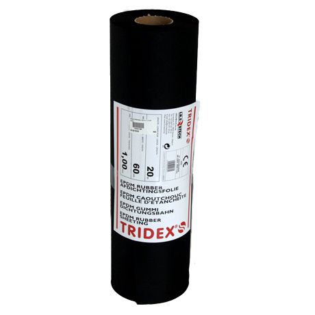 TRIDEX EPDM 600 x 20 m x 1,0 mm (12m²)