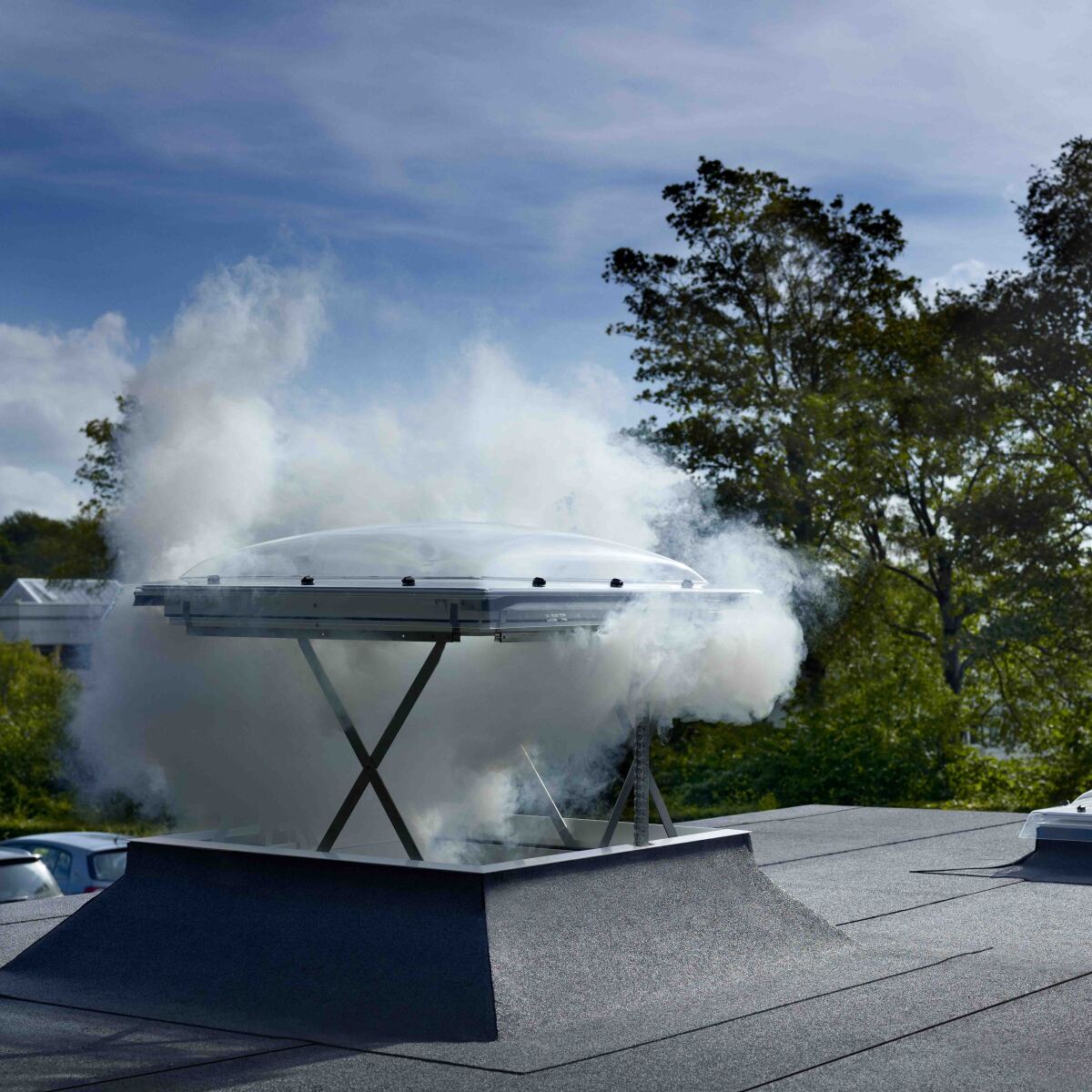 VELUX CSP 100x100 ontrokingsysteem plat dak
