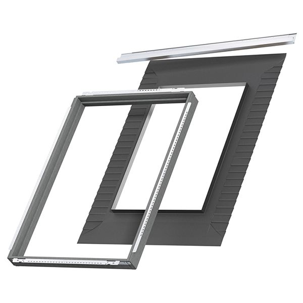 VELUX uitschuifbare afvoergoot