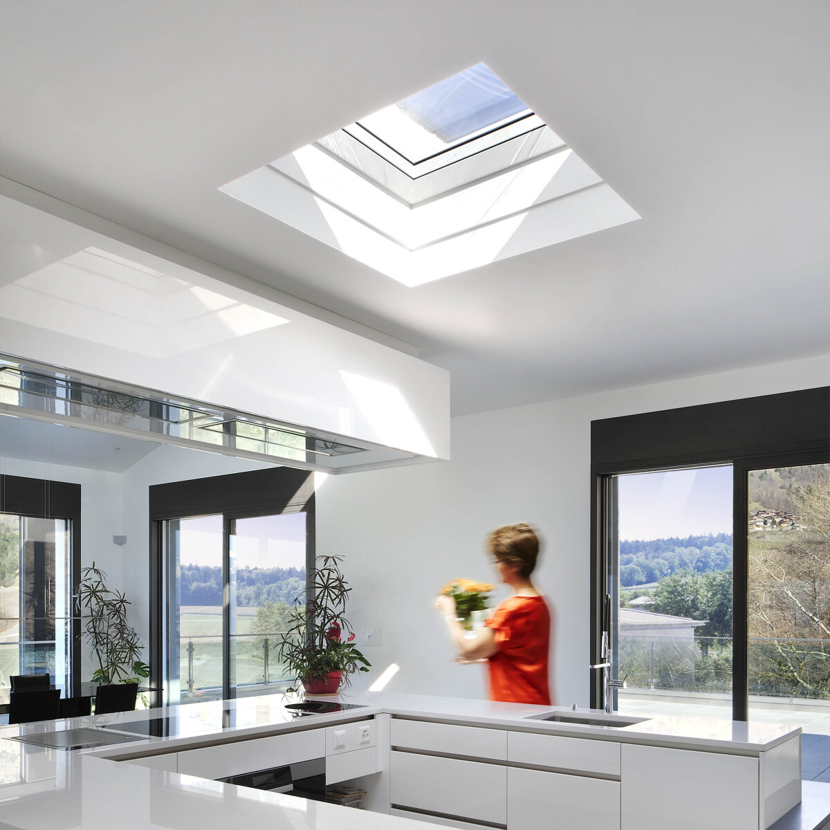 VELUX ISD 0000 afdekschelp acr. transp. 100x100