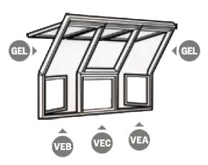 VELUX VEA 2065/doorstap dakterras 78x109/M35