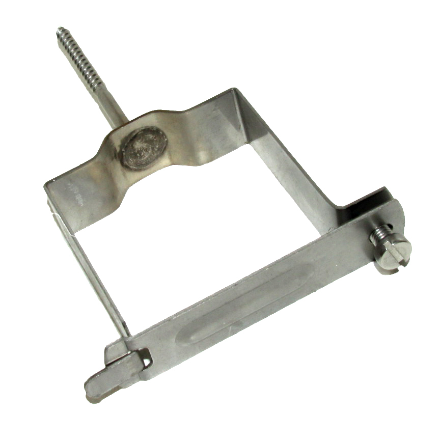 scharnierhaak VK 80 inox met schroefdraad