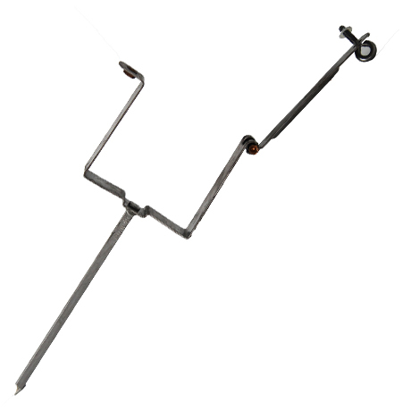 scharnierhaak VK 100-20cm inox
