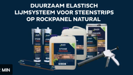 BOSTIK stone tack zwart (600ml)