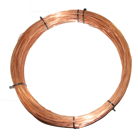 koperdraad hard dia 2,5 mm (14 kg/bobijn)