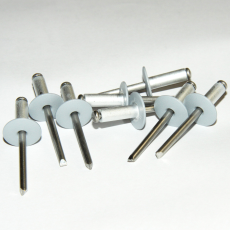 rivet alu/inox Ø5 kop 14mm 361 venstergrijs(250st)
