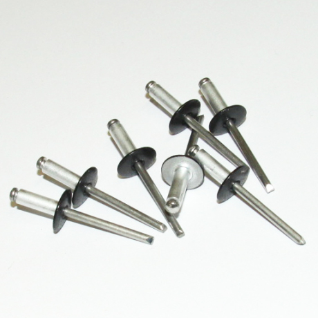 rivet alu/inox Ø5 kop 14mm 381 Slate (250st)
