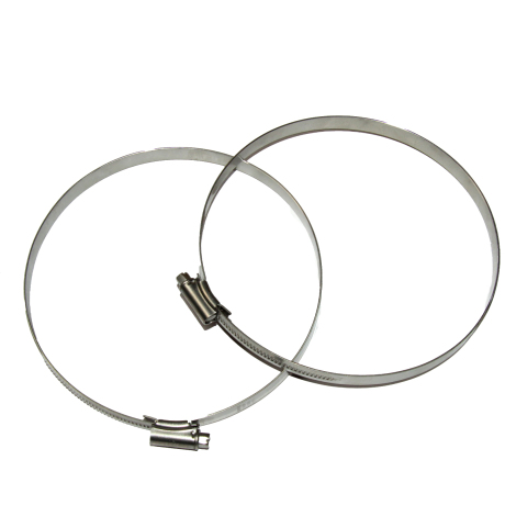 slangklem dia 140/160 RVS