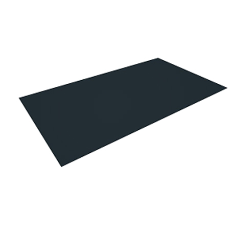 vlakke plaat voor profielplaat PY 25µ (1,22 x 3 m)