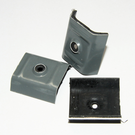 steunbeugel alu (100st) - RAL 7012