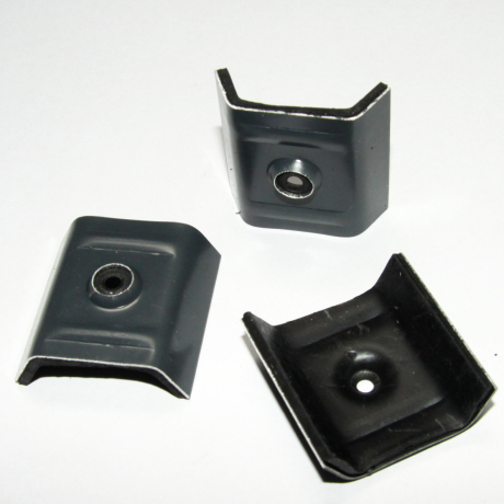 steunbeugel alu (100st) - RAL 7016