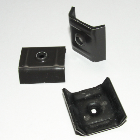 steunbeugel alu (100st) - RAL 8019