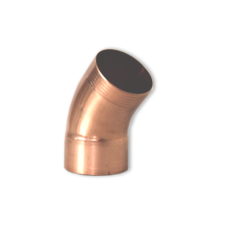 elleboog dia 80 40° Cu (25st/doos)