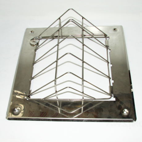 kraaienkap inox voor schouwpot 20x20 cm (bm 30x30)