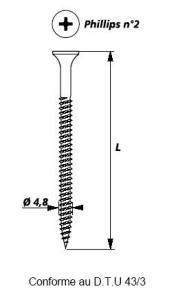 dakparker(50 st) 180mm