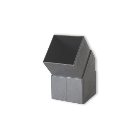 elleboog VK 80 45° PVC