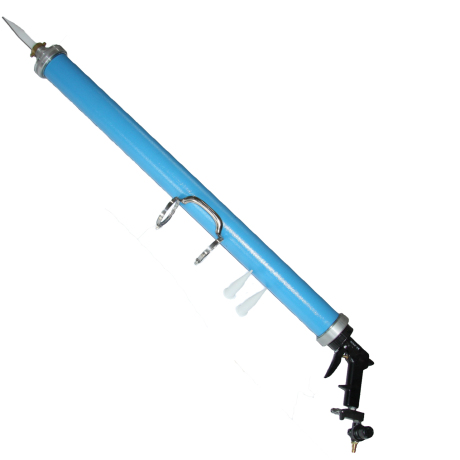 pistool gesloten blauw (4kg)