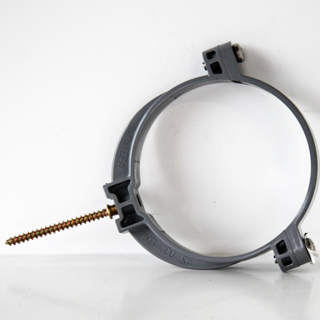 scharnierhaak dia 100 grijs PVC excl. schroefbout