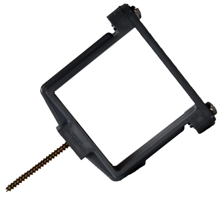 scharnierhaak VK 100 grijs PVC excl. schroefbout