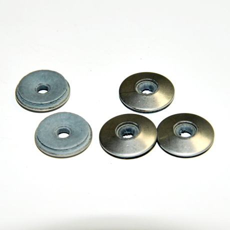 rondel inox 4,8 met EPDM dichting (100st.)