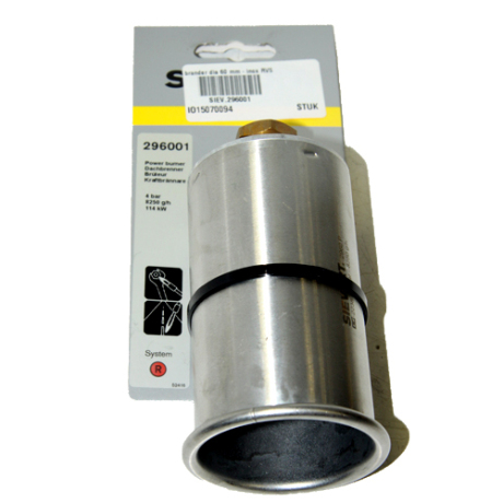 brander dia 60 mm - inox RVS