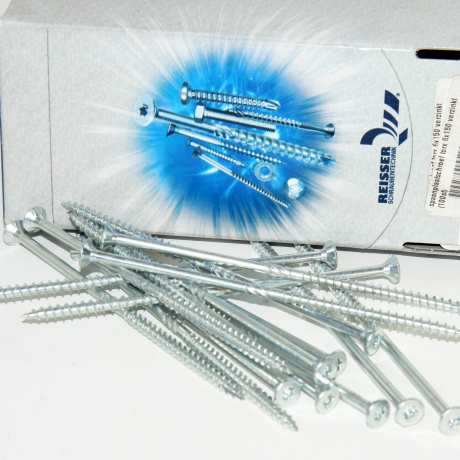spaanplaatschroef torx 6x150 verzinkt (100st)