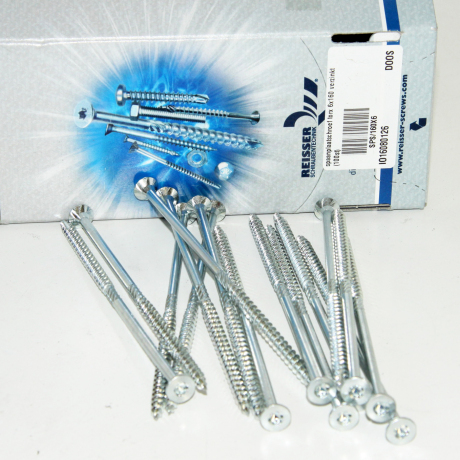spaanplaatschroef torx 6x160 verzinkt (100st)