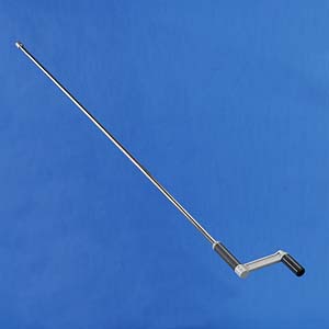 draaistok met gleuf ( 1m)