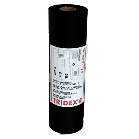 TRIDEX EPDM 600 x 20 m x 1,0 mm (12m²)